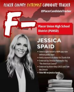 Jessica Spaid Placer Candidate Tracker